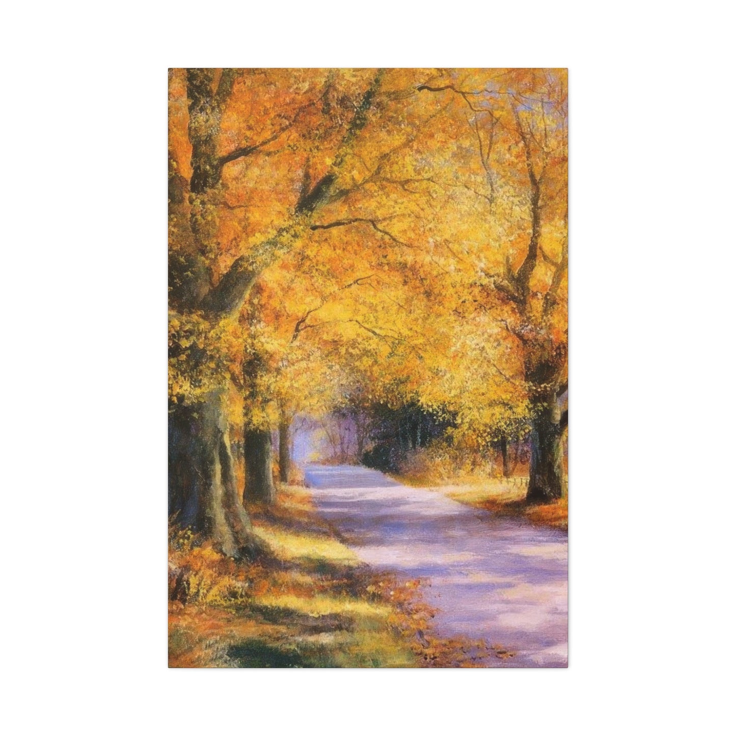 Forest Yellow Path Wall Art & Canvas Prints
