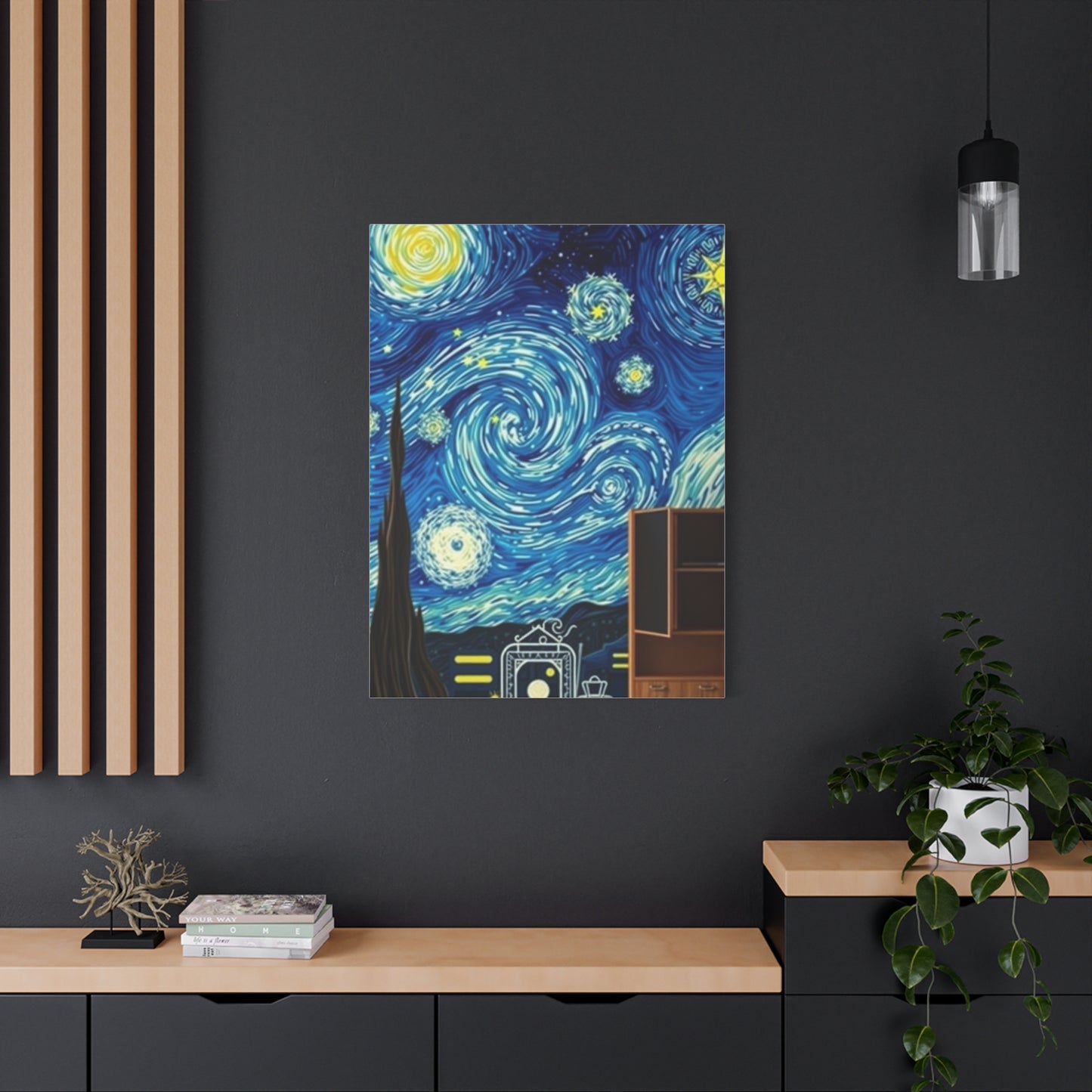 The Starry Night Canvas Art Canvas Art 5 Wall Art & Canvas Print