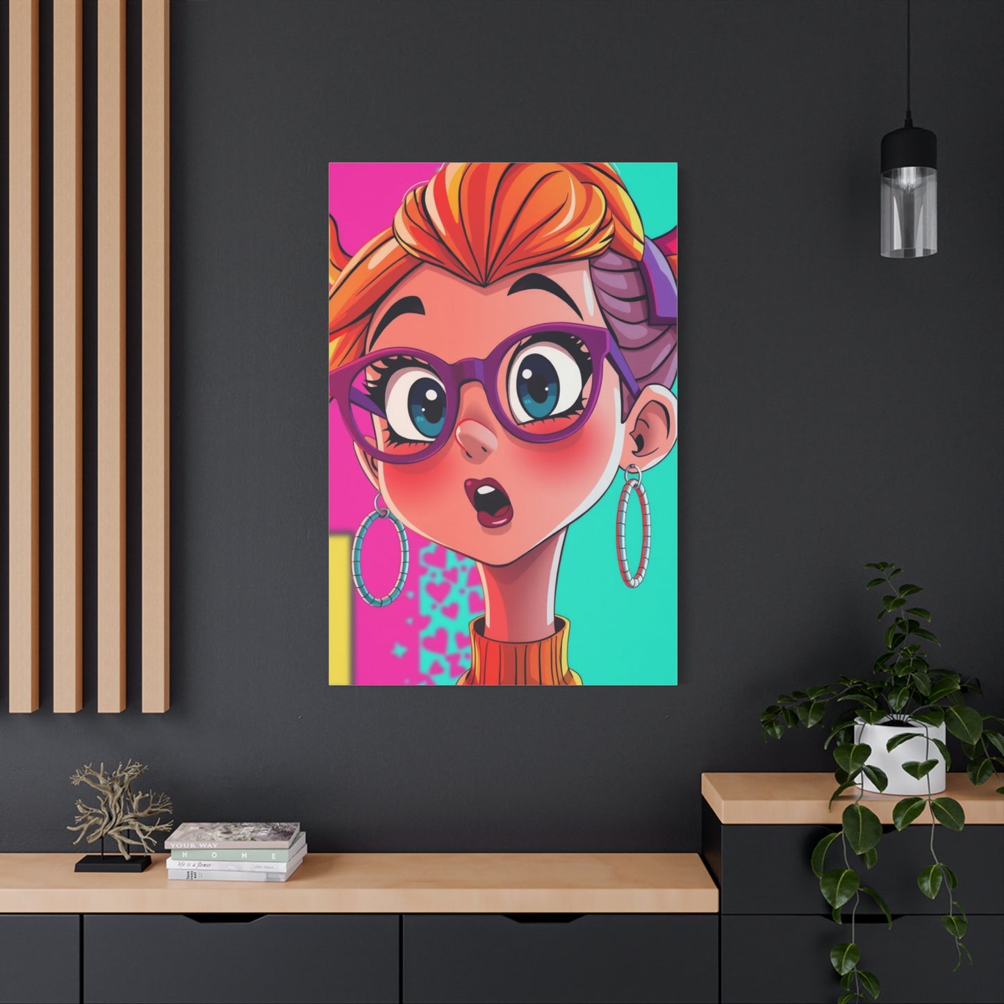 Glamorous Animation Essence Wall Art & Canvas Print