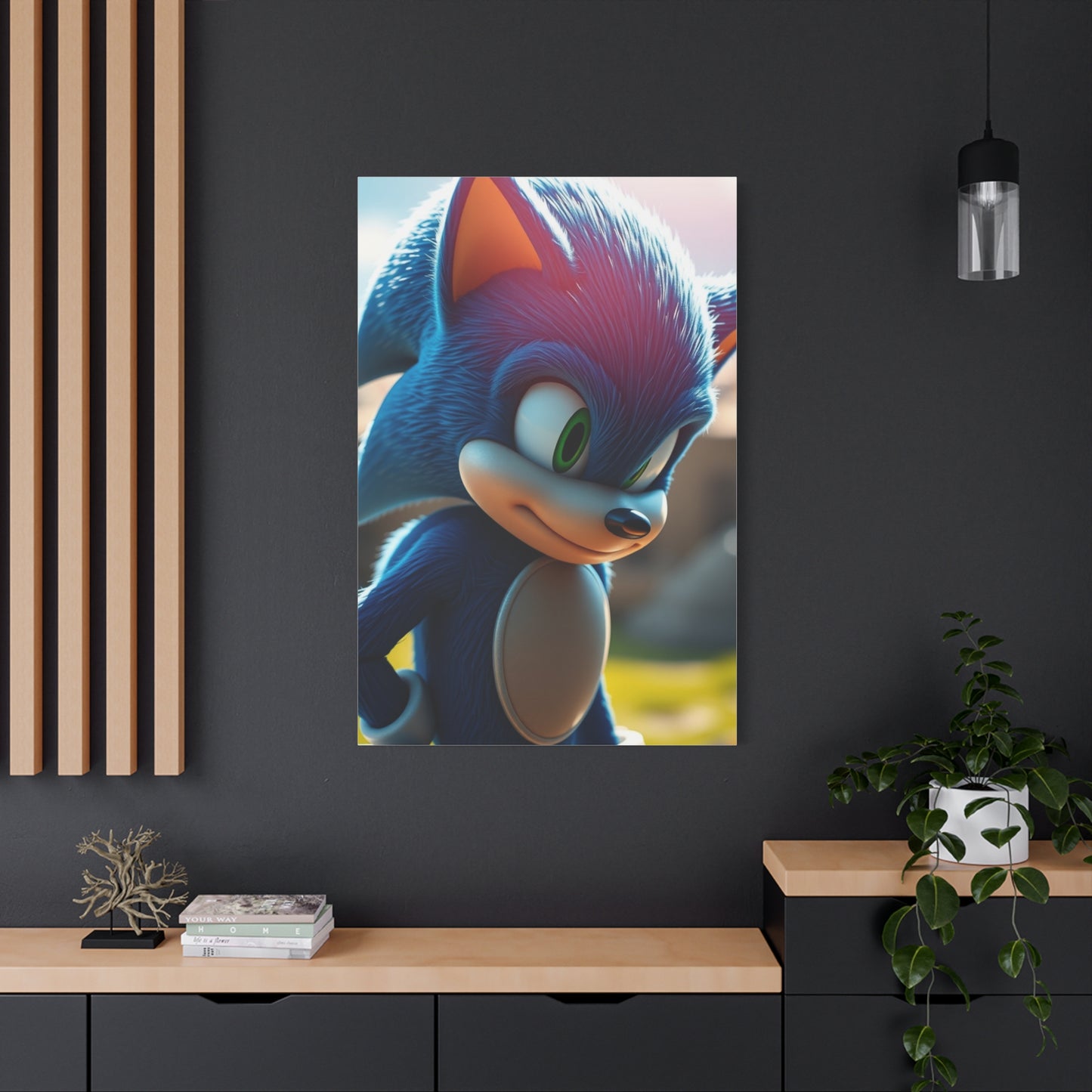 Sonic the Hedgehog Art Supreme Canvas Wall Art & Canvas Print