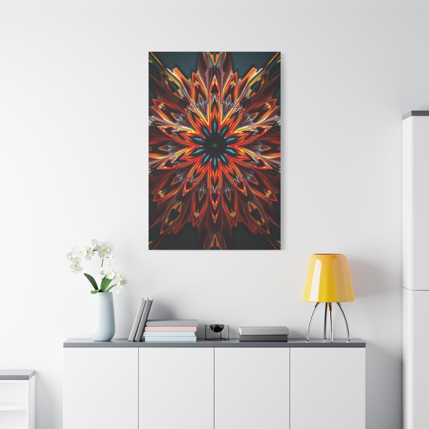Symmetric Reverie Canvas