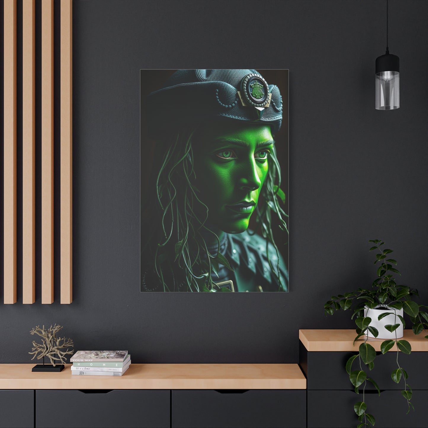 Forest Symphony Painting Wall Art & Canvas Print