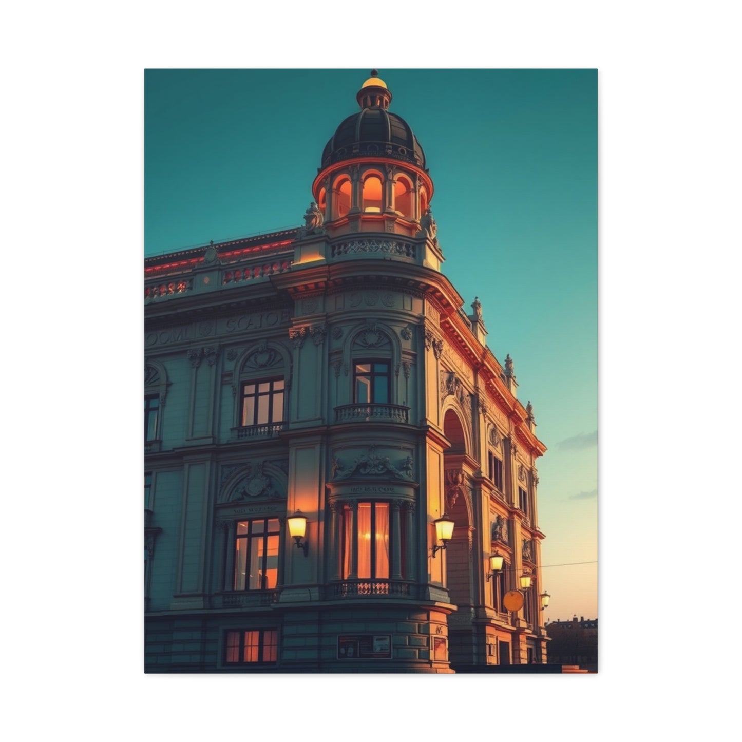 Geometric Grandeur Canvas Wall Art & Canvas Print