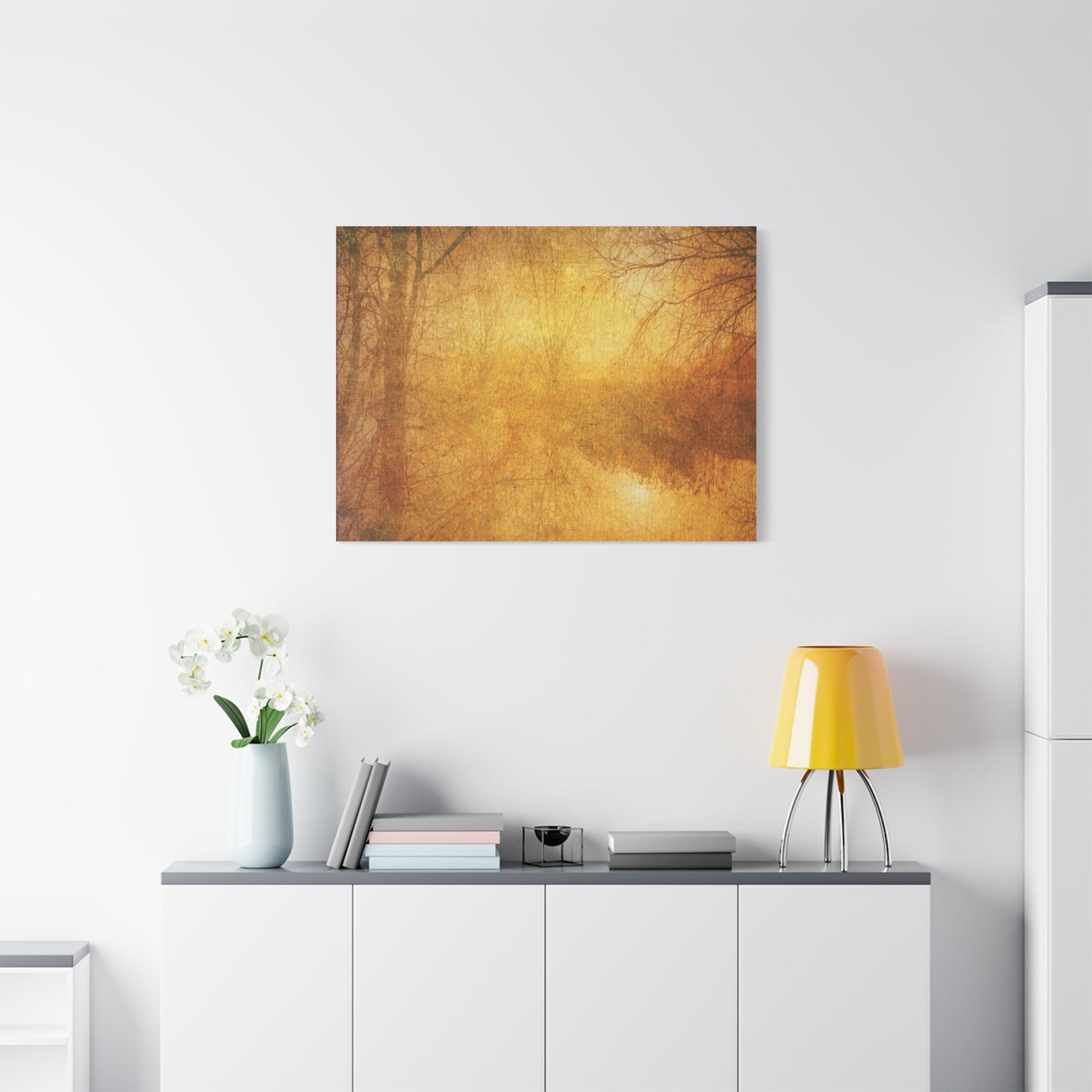 Golden Autumn Haze Wall Art & Canvas Prints