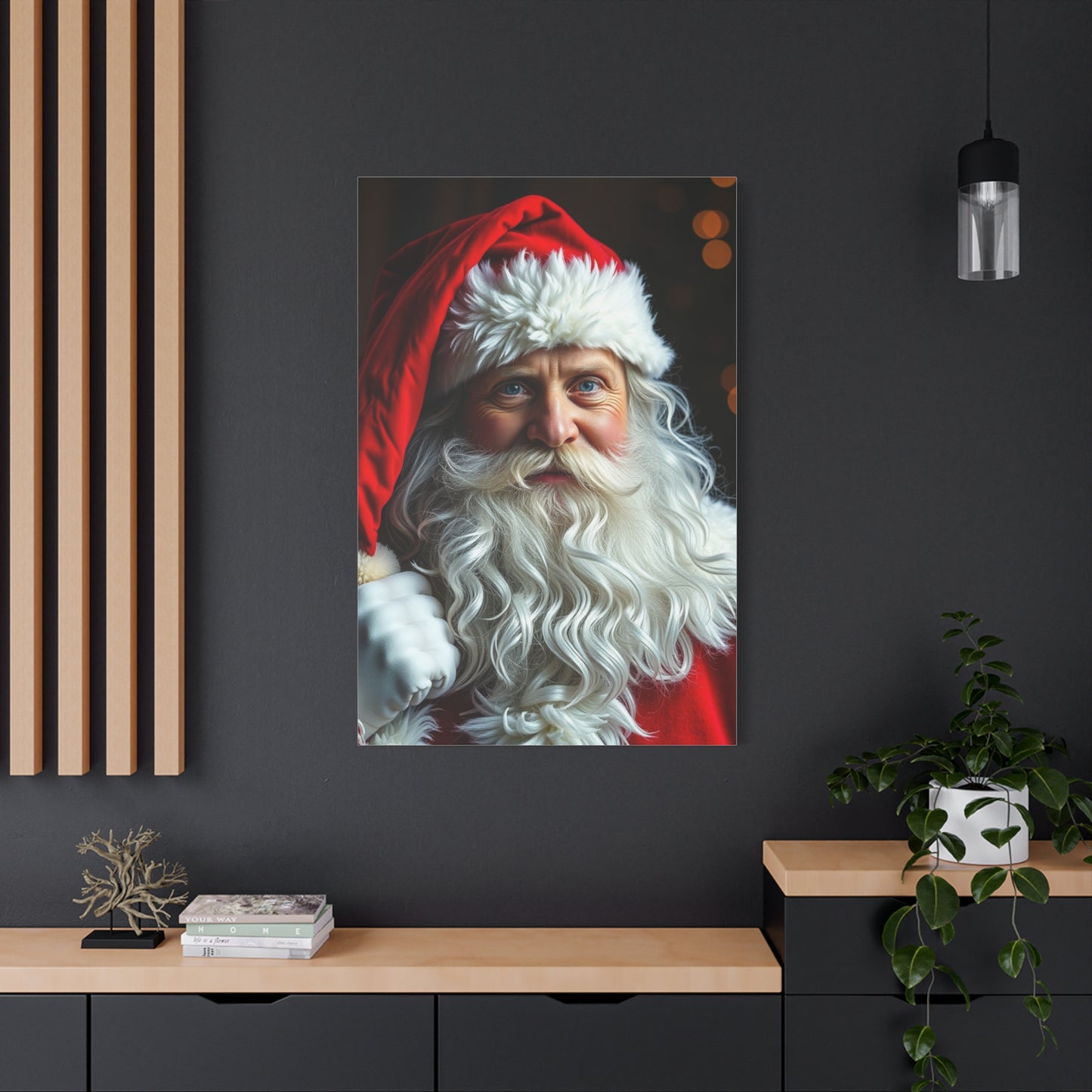 Elite Santa Claus Art Vision Wall Art & Canvas Print