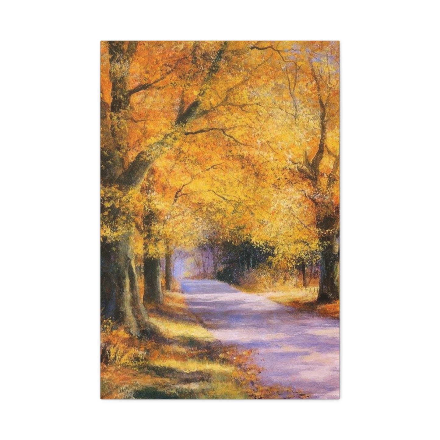 Forest Yellow Path Wall Art & Canvas Prints