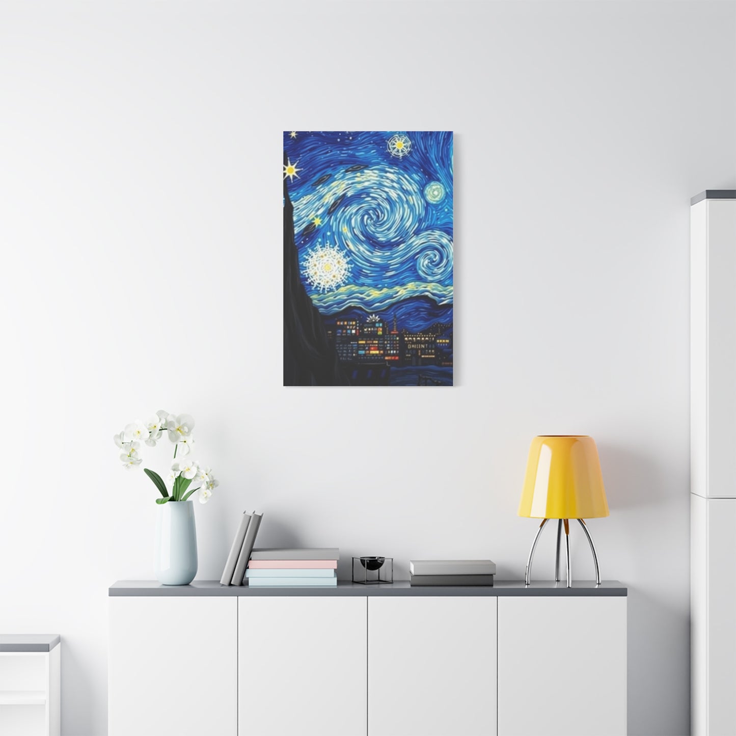 The Starry Night Canvas Art Canvas Art 4 Wall Art & Canvas Print
