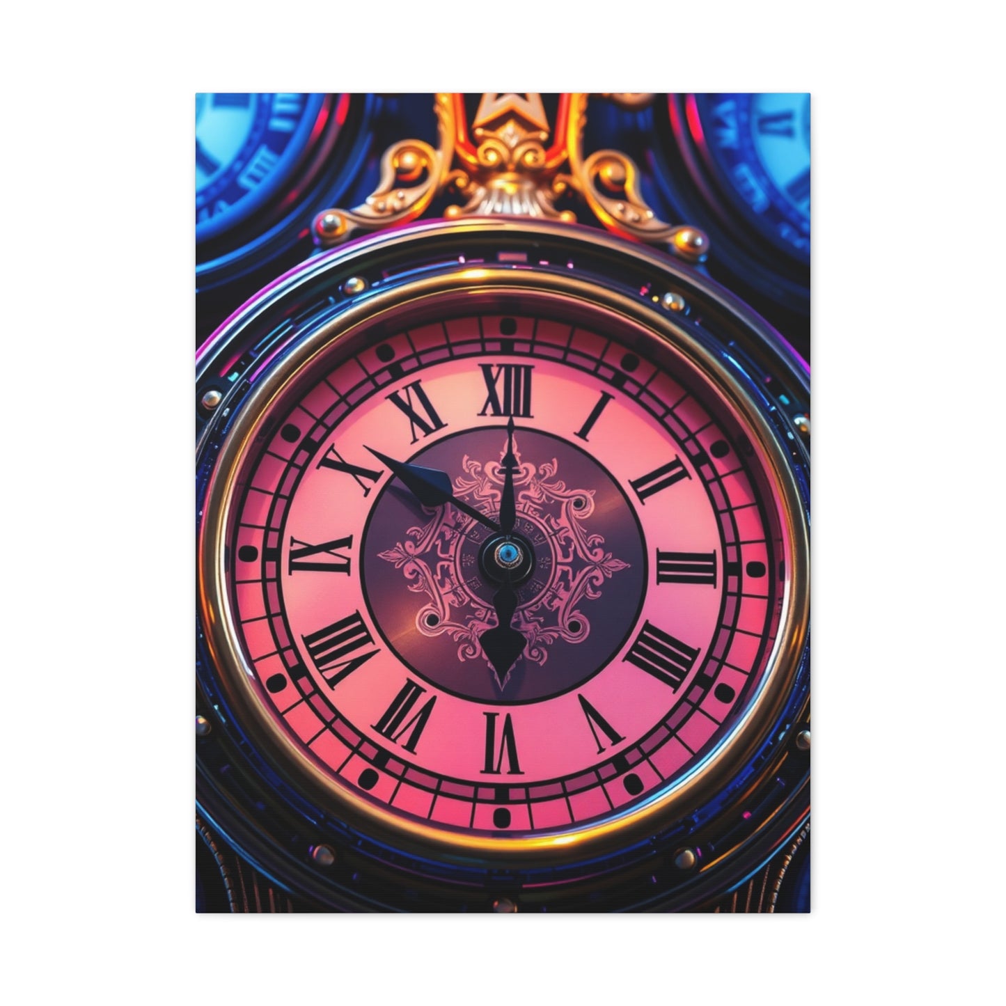 Clock Art Canvas Art 7 Wall Art & Canvas Print