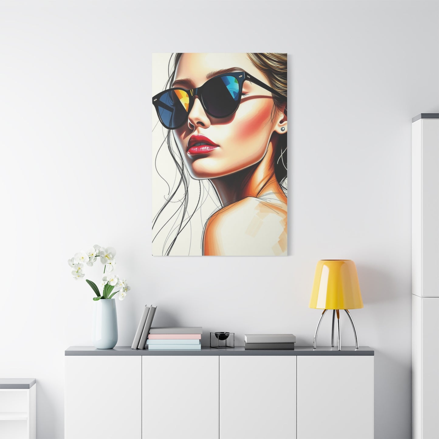 Fashion Illustration & Drawings Art Canvas Art 6 Wall Art & Canvas Print