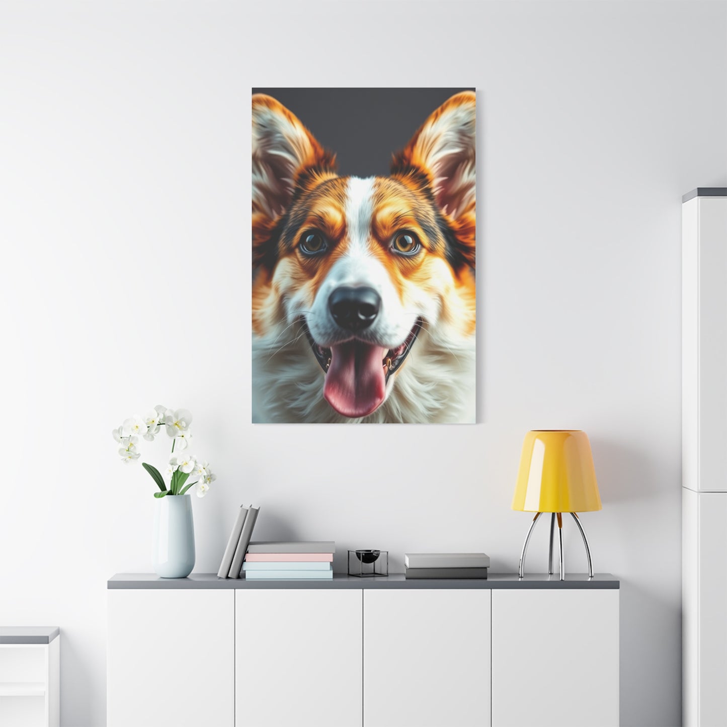 Corgi Dog Art Canvas Art 8 Wall Art & Canvas Print