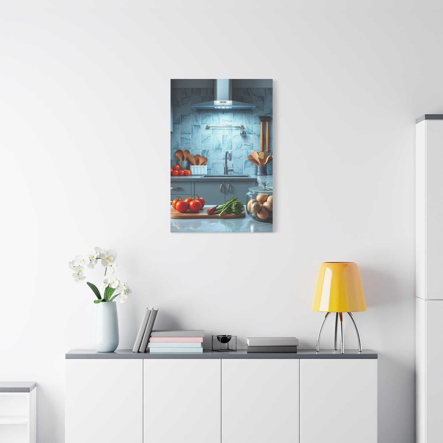 Culinary Elegance Tableau Wall Art & Canvas Print