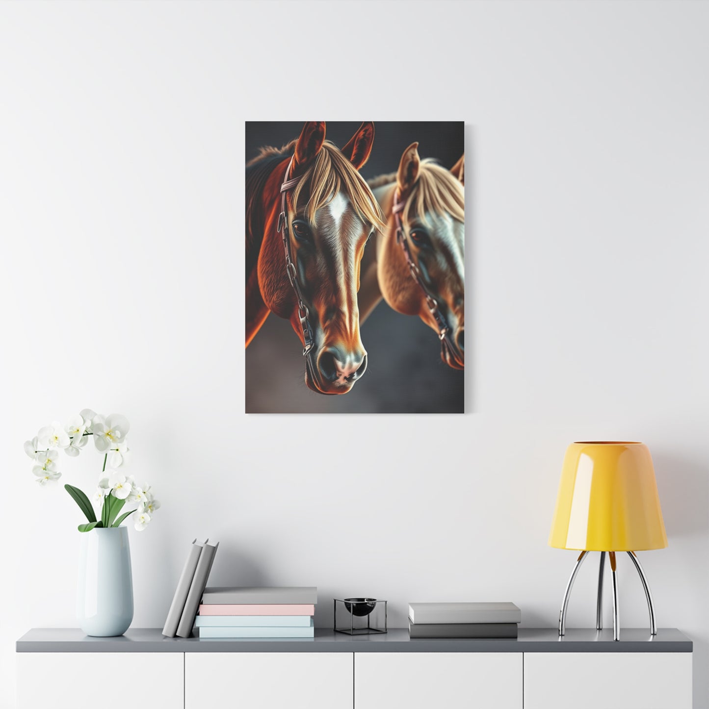 Sovereign Horse Tableau Wall Art & Canvas Print