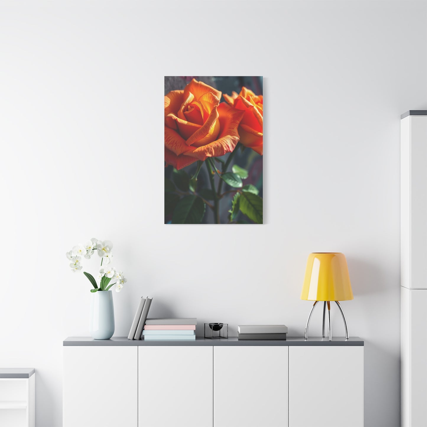 Graffiti Roses Art Premium Canvas 17 Wall Art & Canvas Print