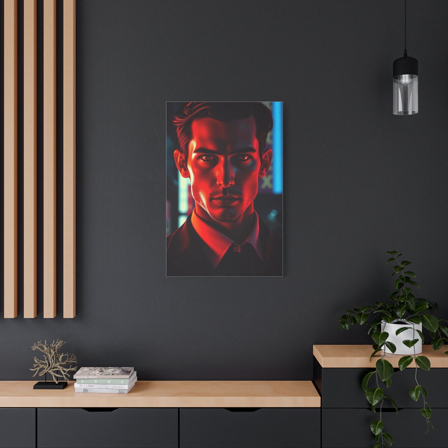 American Psycho Art Canvas Art 5 Wall Art & Canvas Print