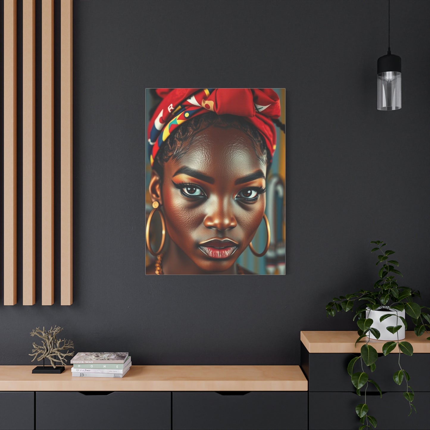 Lady Basquiat Art Premium Canvas 18 Wall Art & Canvas Print