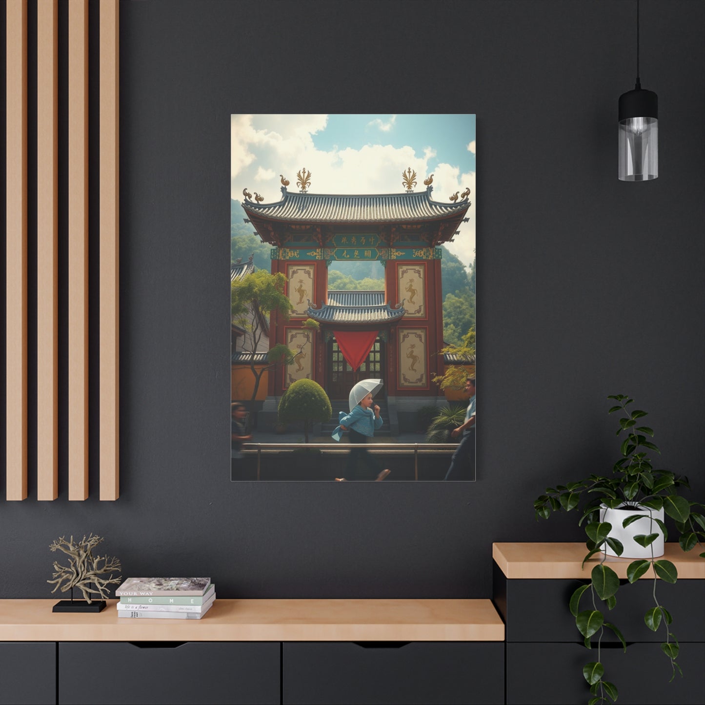Masterpiece Chinoisere Art Vision Wall Art & Canvas Print