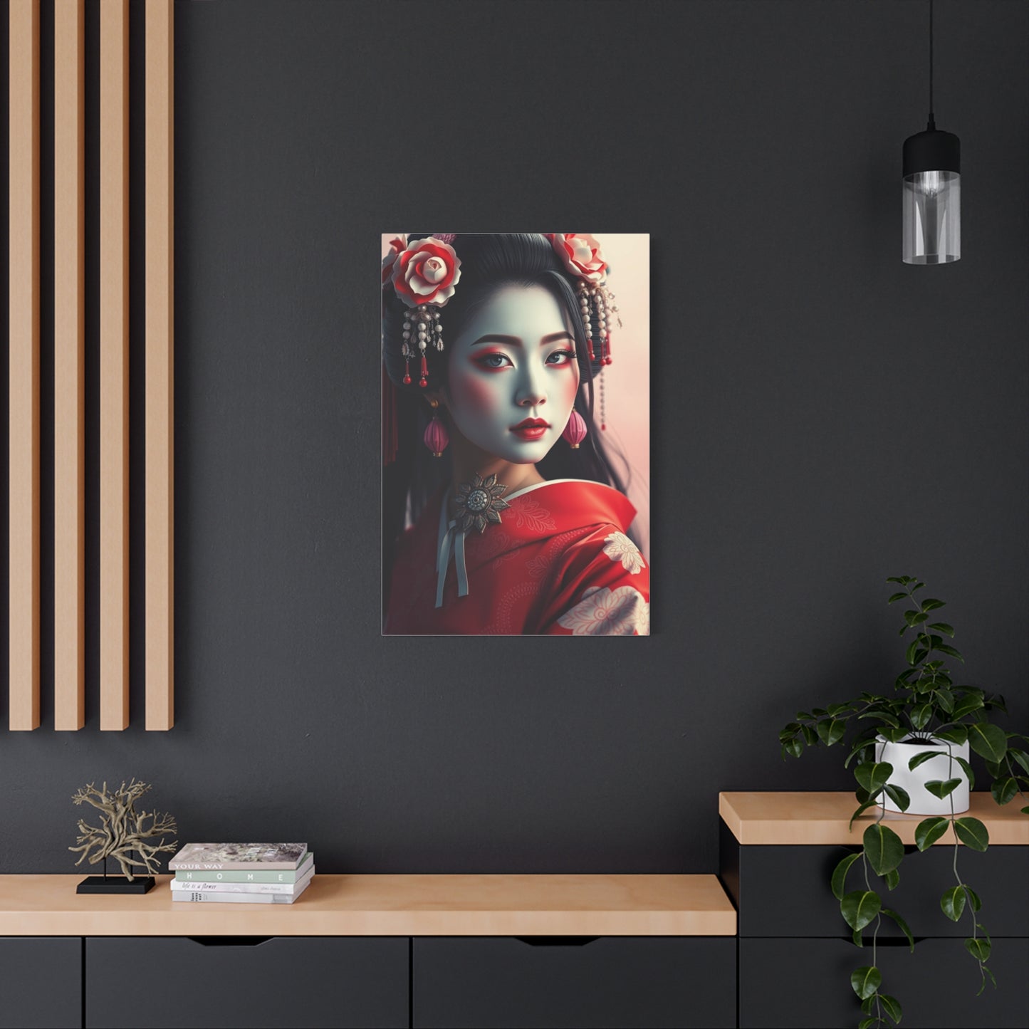 Geisha Art Canvas Art 5 Wall Art & Canvas Print