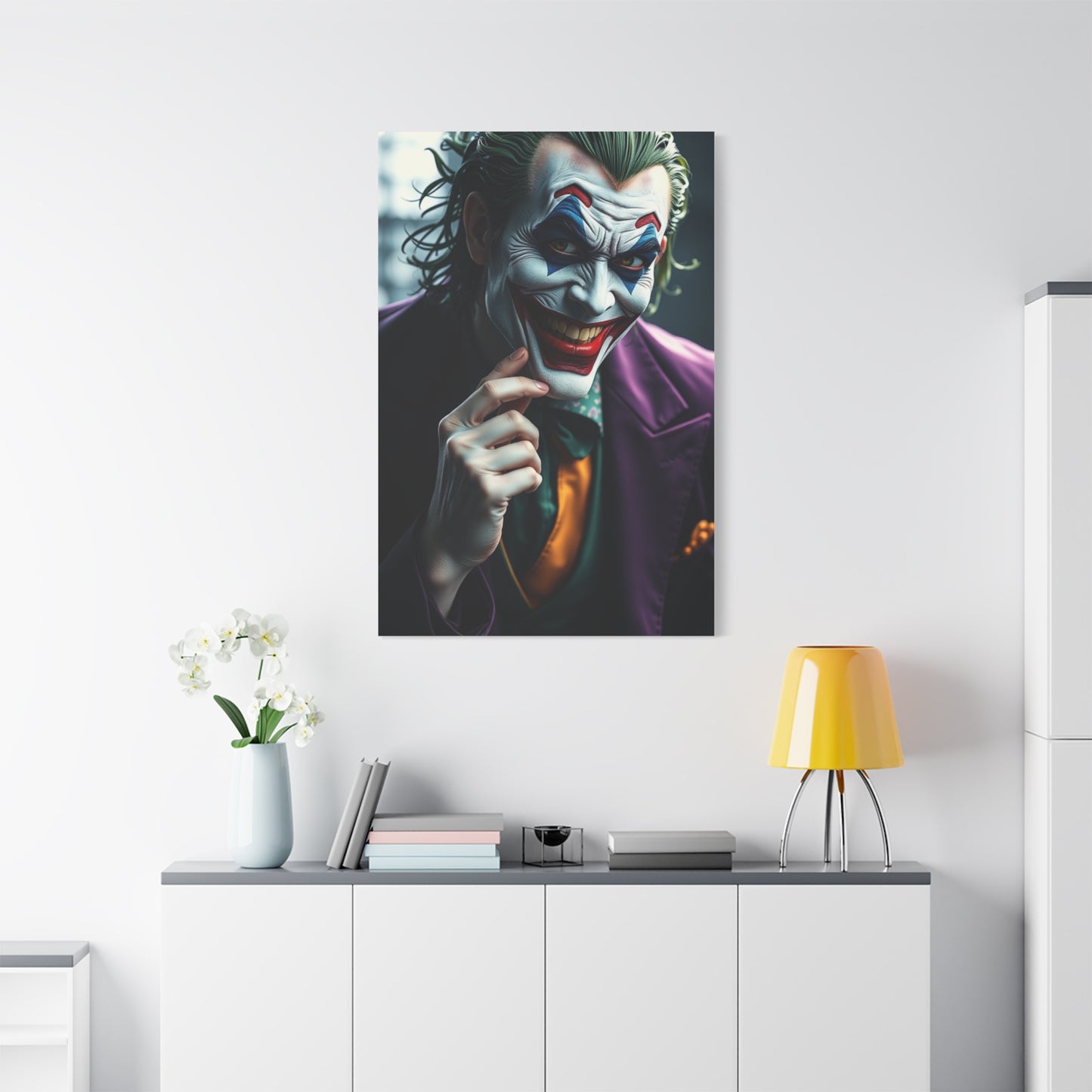The Joker Art Canvas Art 7 Wall Art & Canvas Print