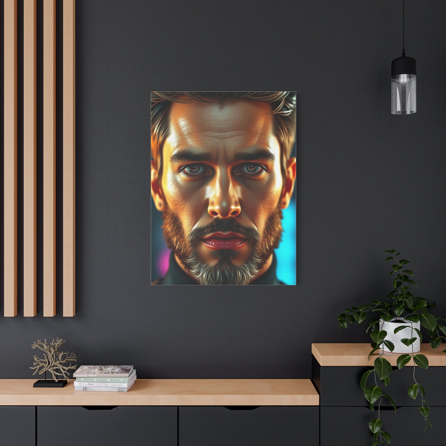 Polychromatic Pixel Prowess Wall Art & Canvas Print