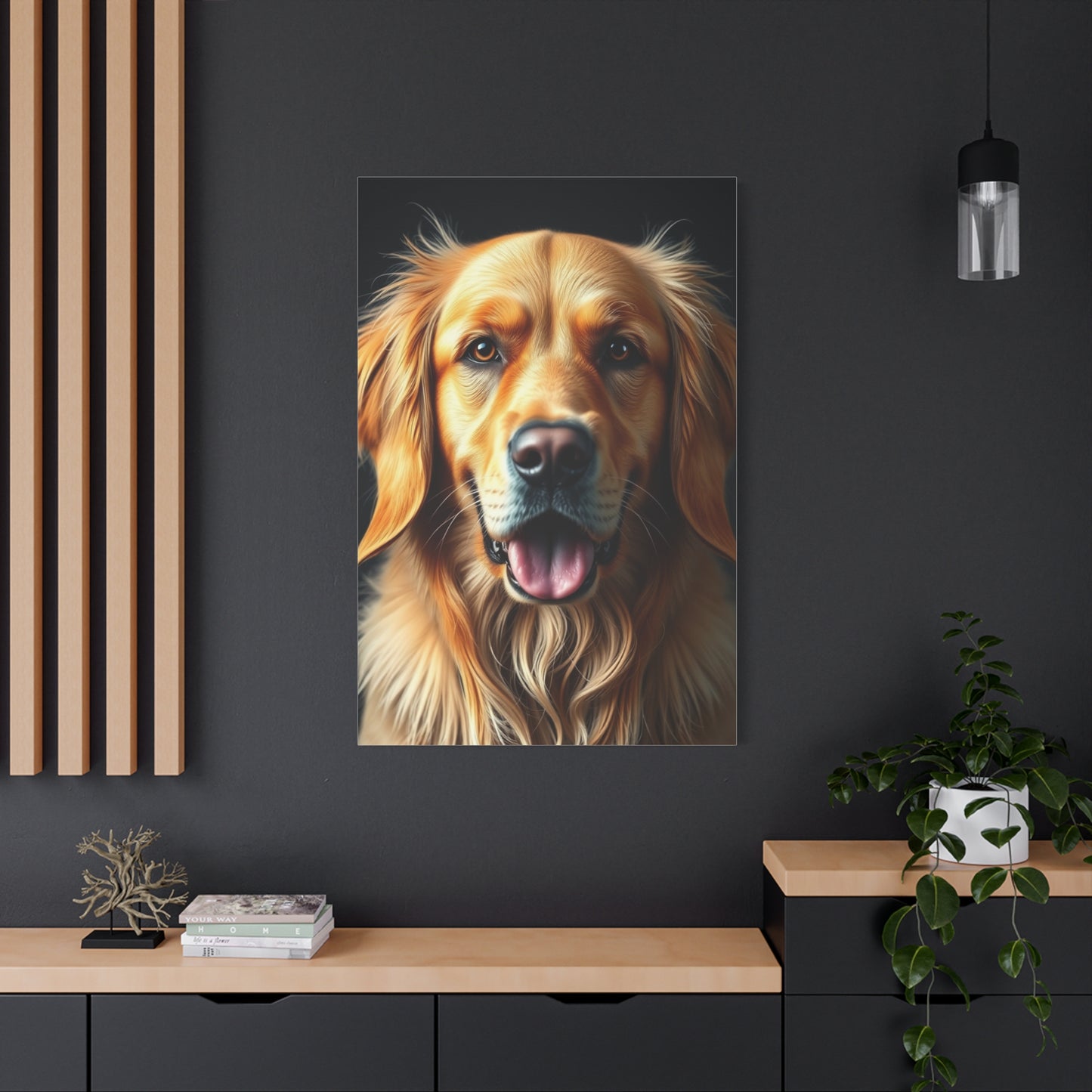 Golden Retriever Art Refined Canvas Wall Art & Canvas Print