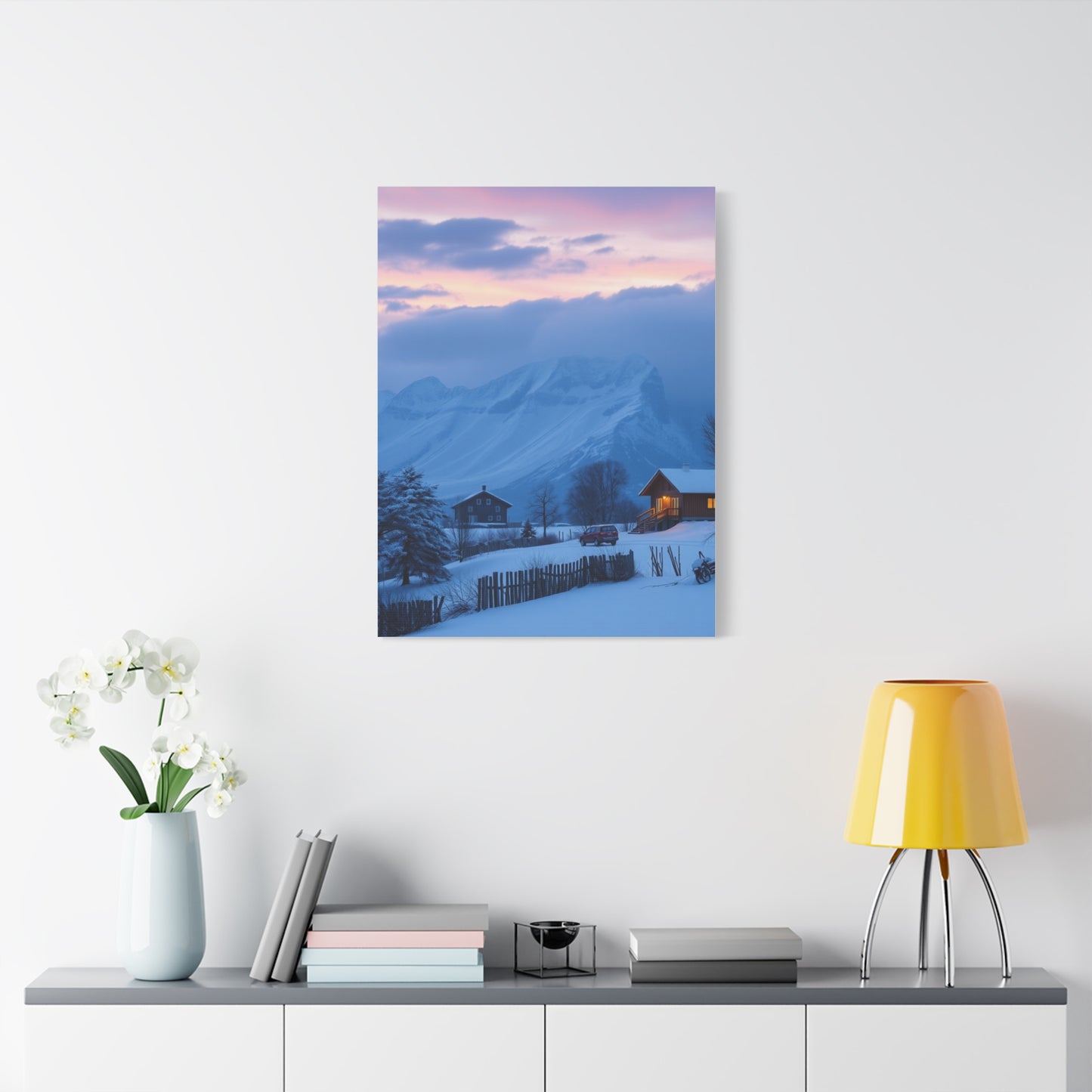 Fjord Harmony Art Piece Wall Art & Canvas Print