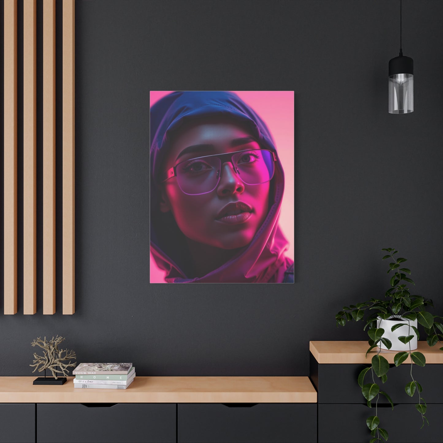 Pink Serenity Wall Piece Wall Art & Canvas Print