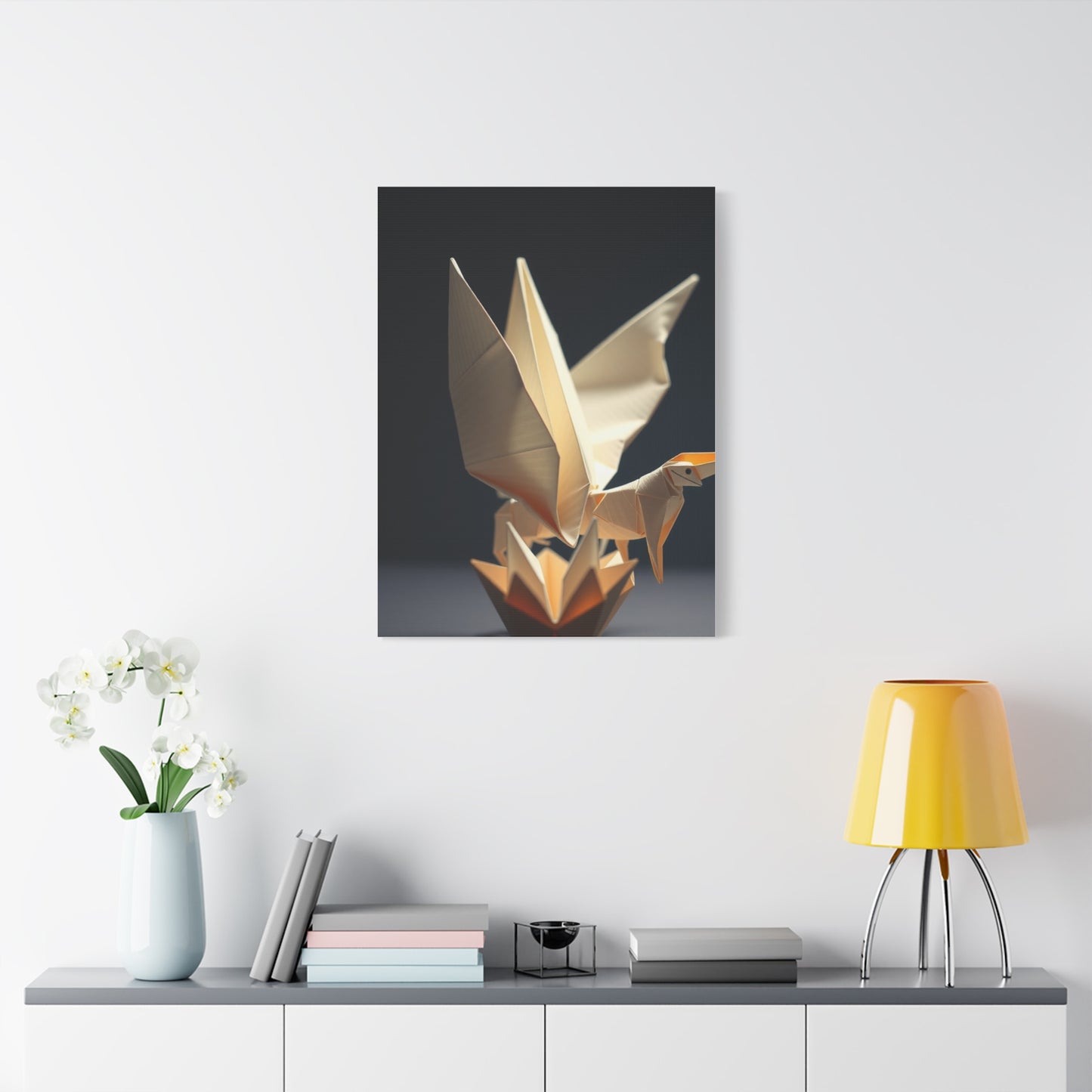Artistry of Folded Whispers Wall Art & Canvas Print