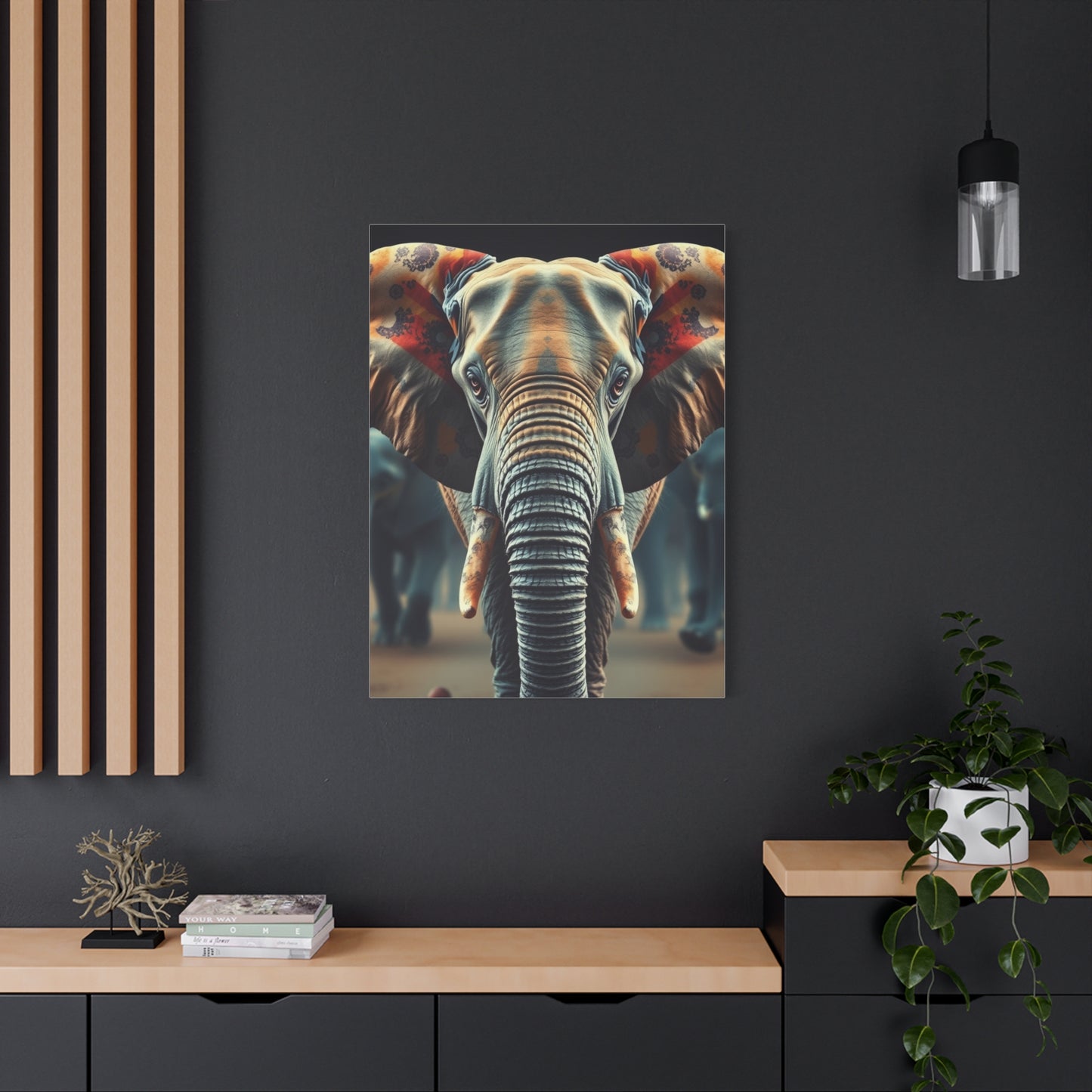 Regal Elephantine Reverie Wall Art & Canvas Print