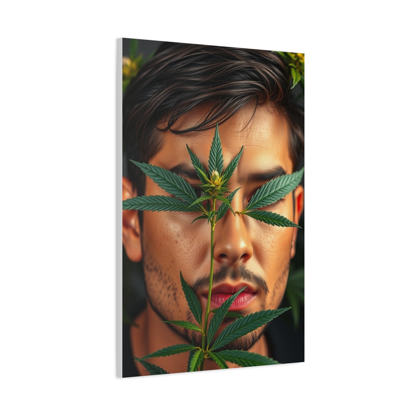 Gilded Herb Essence Art Wall Art & Canvas Print