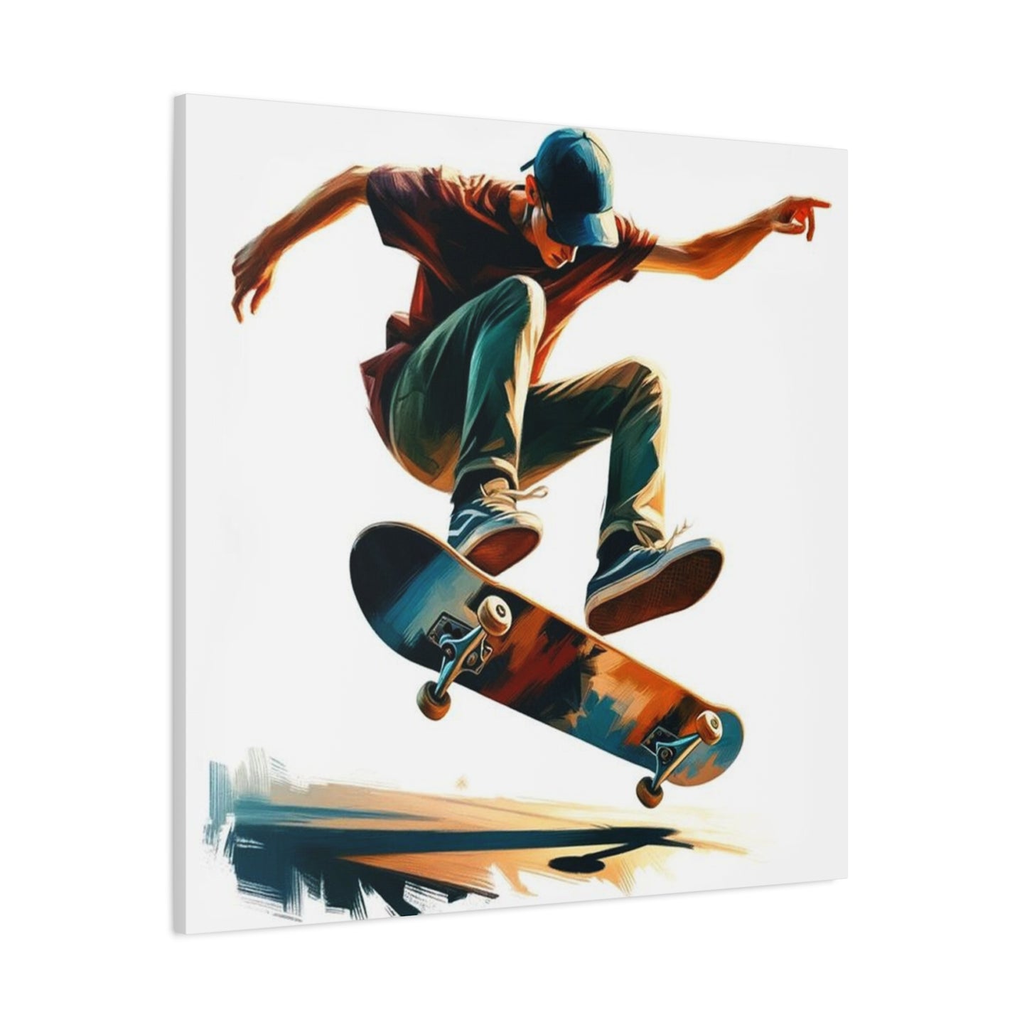 Skateboard Graffiti Wall Art & Canvas Prints