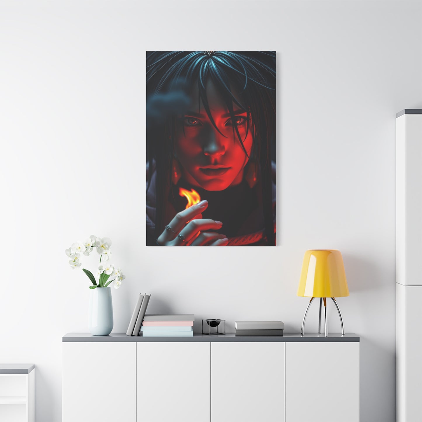 Nocturne Scholars Muse Wall Art & Canvas Print