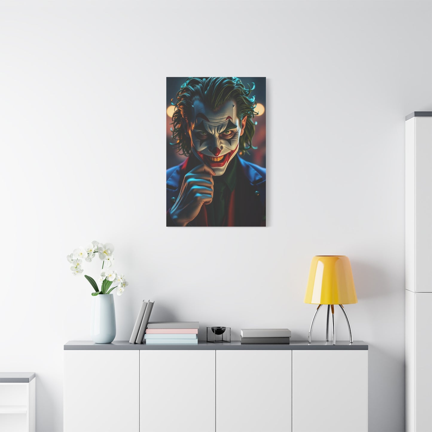 The Joker Art Canvas Art 5 Wall Art & Canvas Print