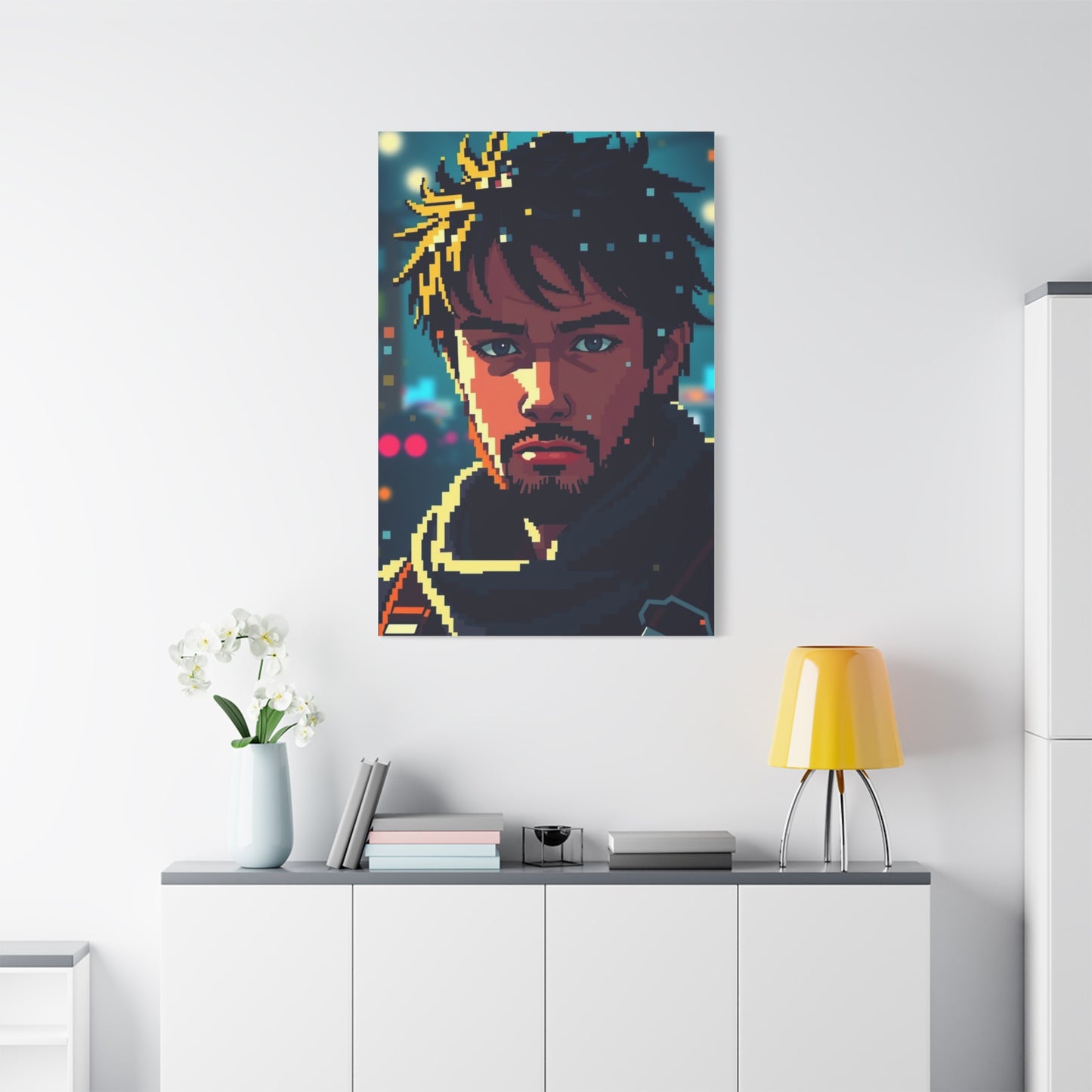 Pixelate Prestige Artwork Wall Art & Canvas Print