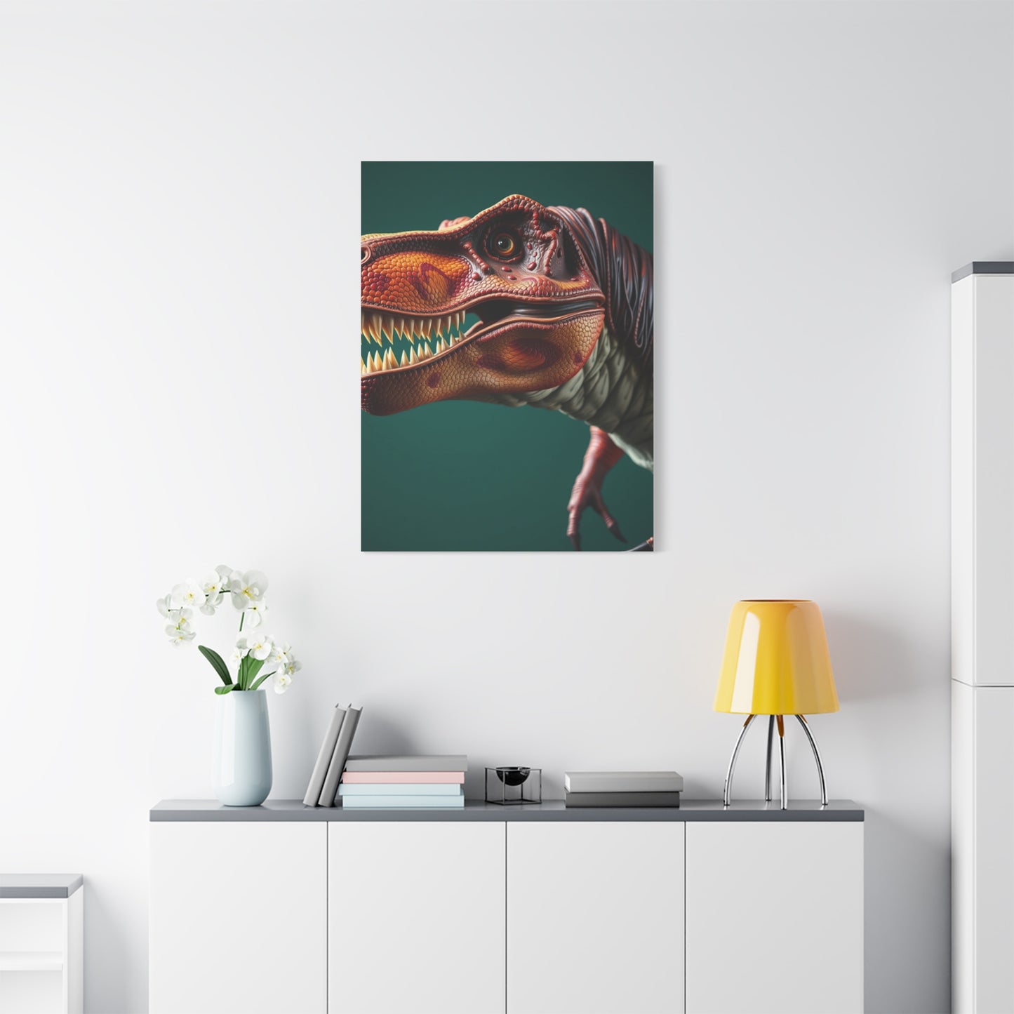 Tyrannosaurus Rex Art Canvas Art 5 Wall Art & Canvas Print