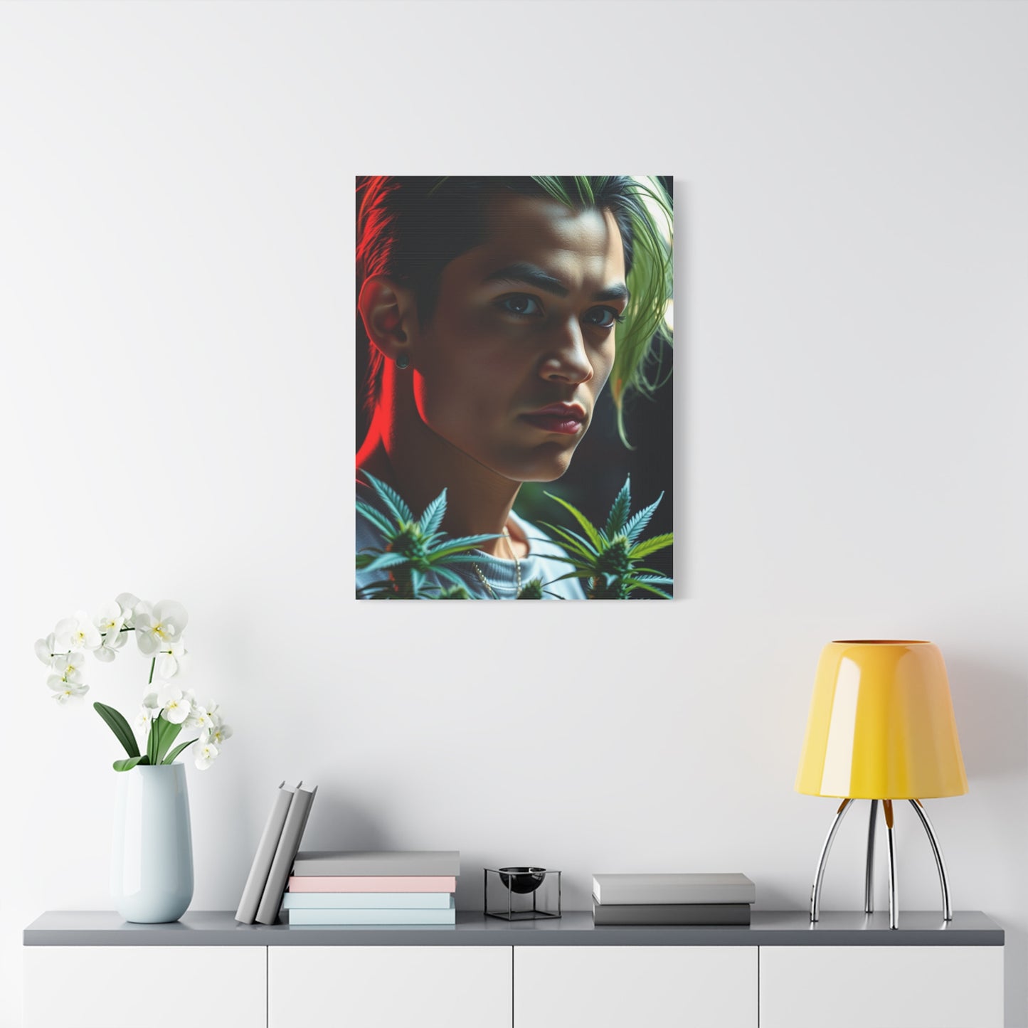 Green Symphony Canvas Wall Art & Canvas Print