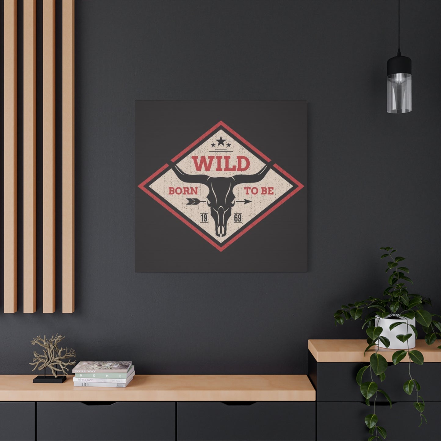 Born To Be Wild Poster Wall Art & Canvas Prints