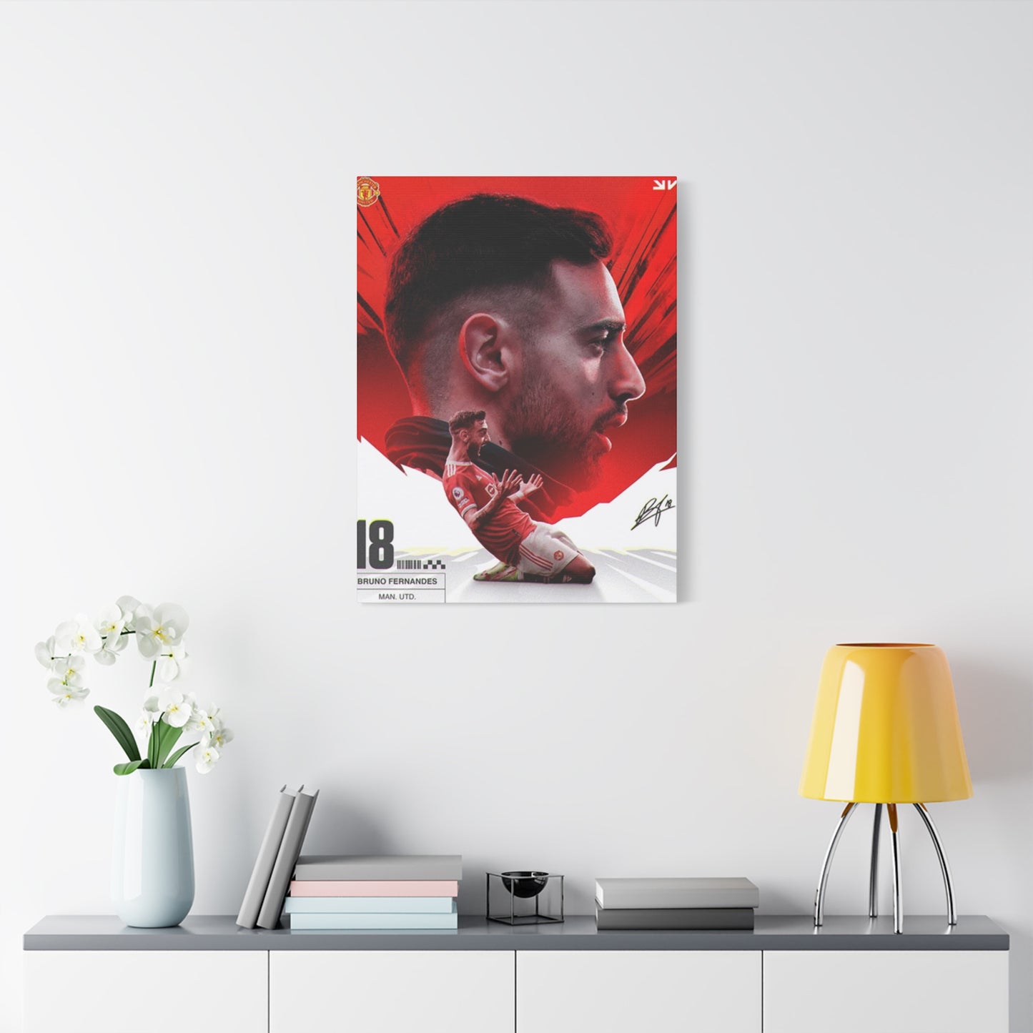 Bruno Fernandes Football Wall Art & Canvas Prints