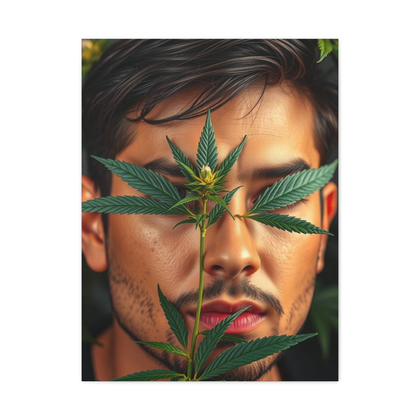 Gilded Herb Essence Art Wall Art & Canvas Print
