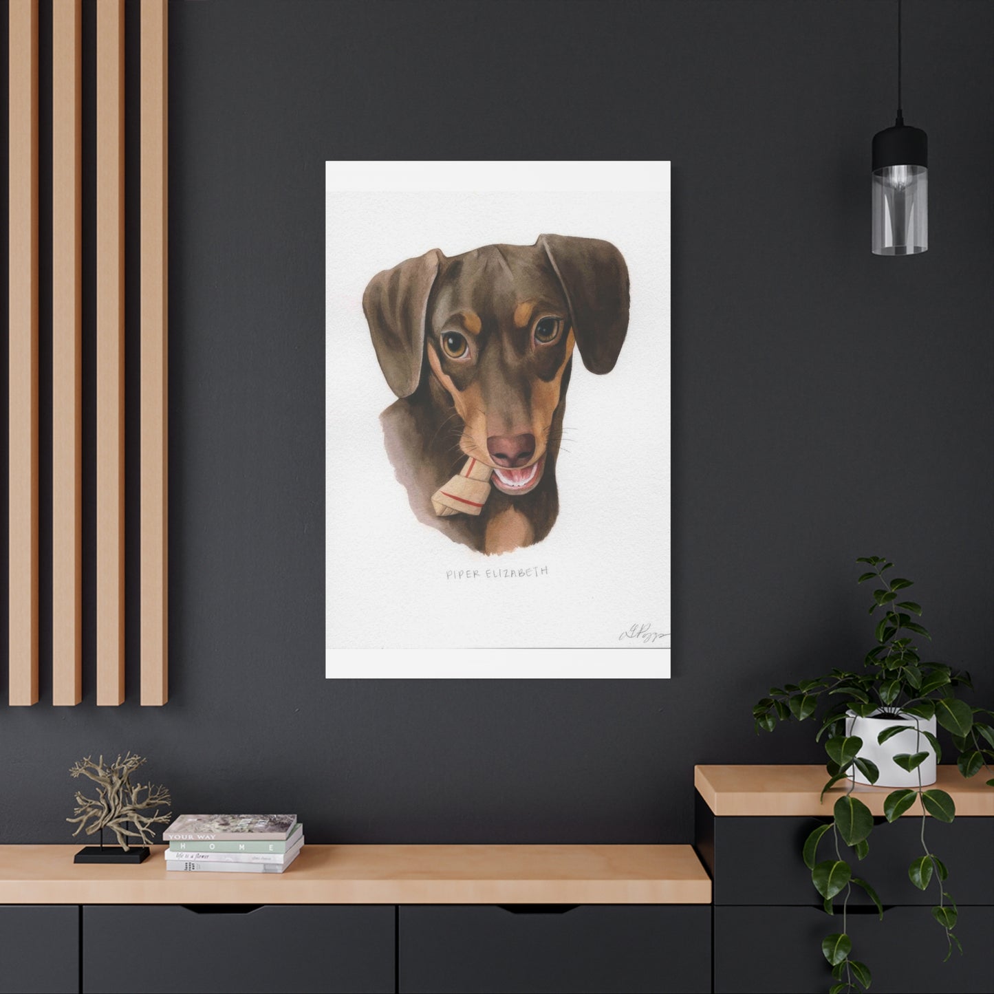 Grace Pop Wag Dog Wall Art & Canvas Prints