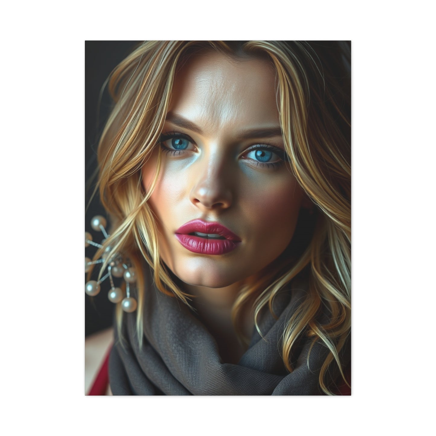 Kate Moss Art Premium Canvas 19 Wall Art & Canvas Print