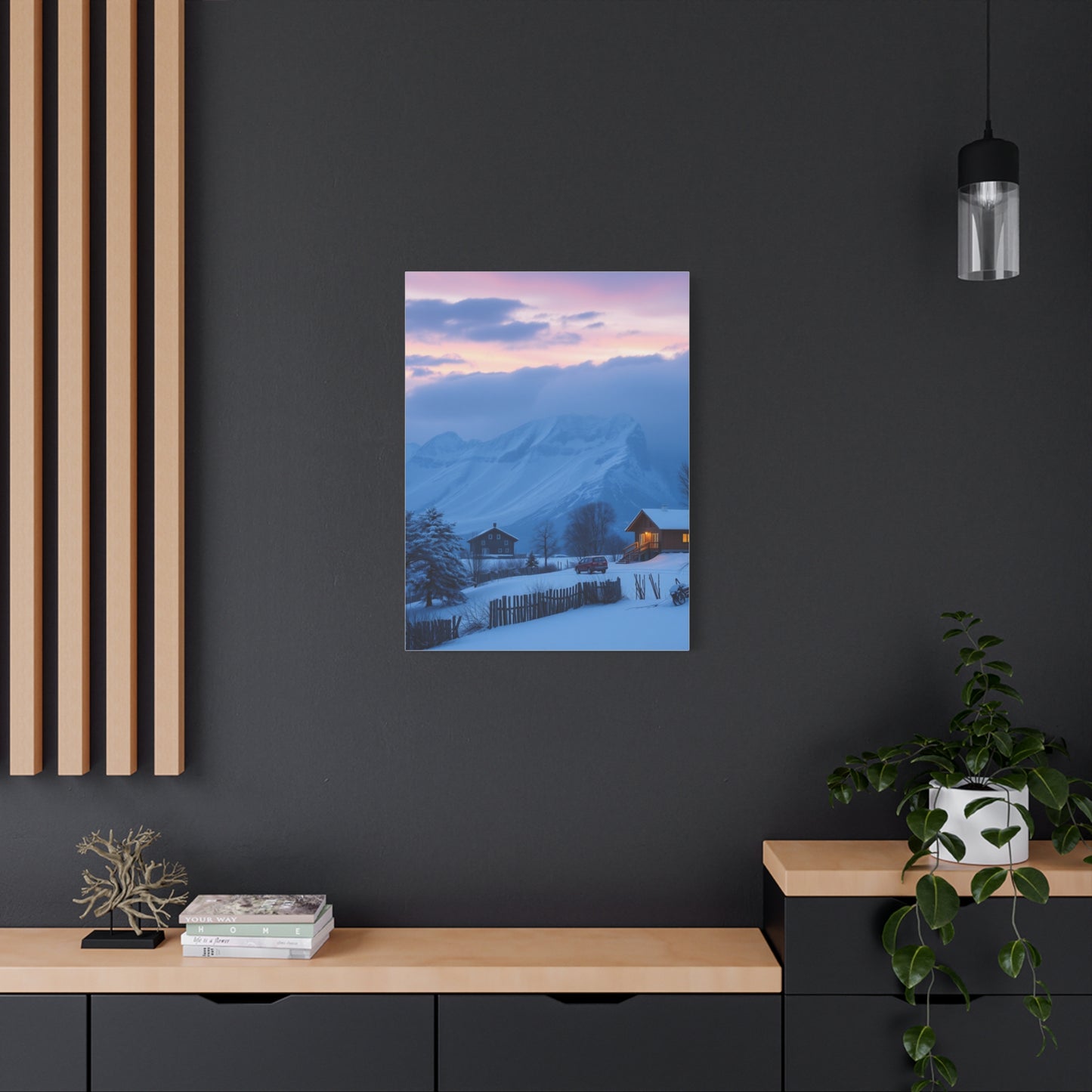 Fjord Harmony Art Piece Wall Art & Canvas Print