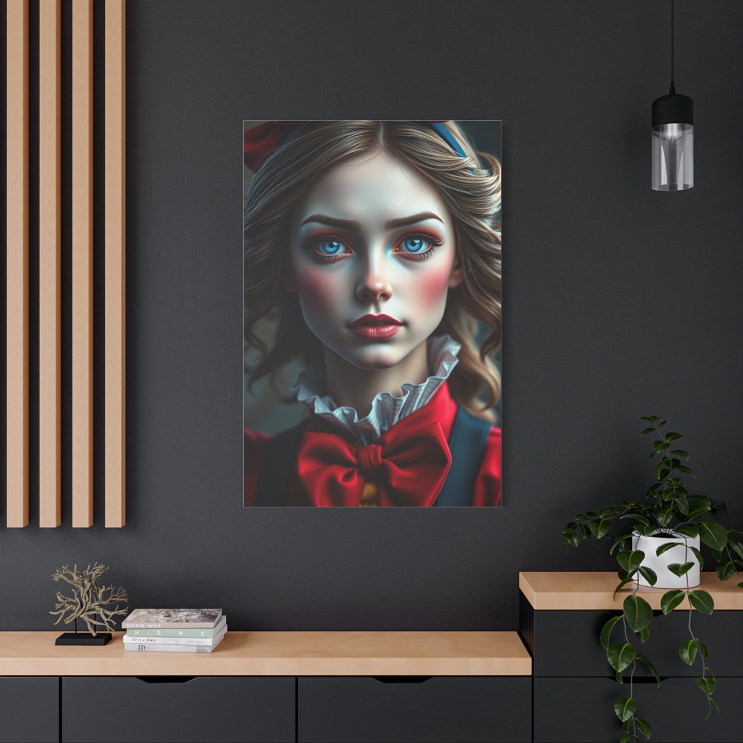 Vision Alice In Wonderland Characters Art Wall Art & Canvas Print