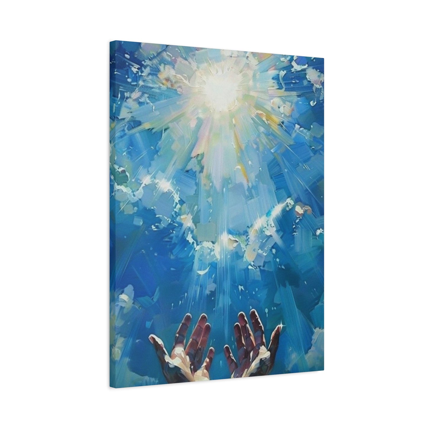 God Light Hope Wall Art & Canvas Prints