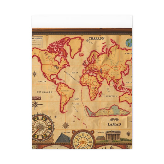 Supreme Art Collection Antique Maps Wall Art & Canvas Print