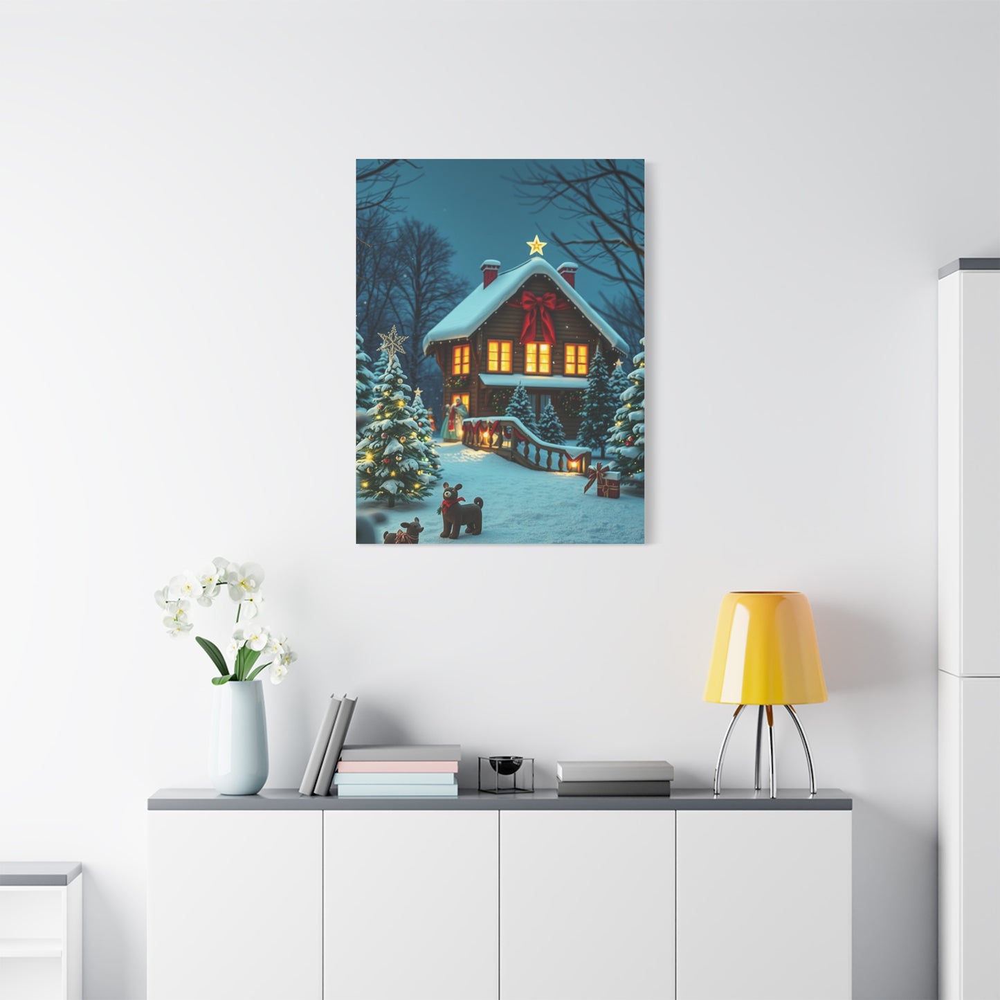 Nostalgic Noël Elegance Wall Art