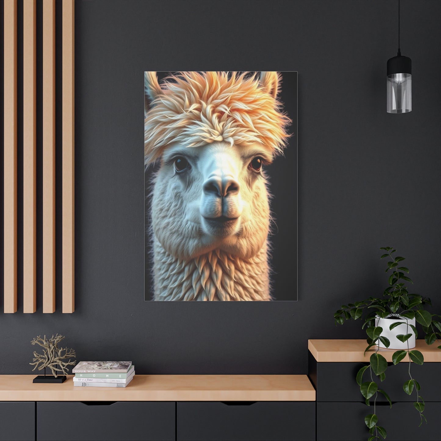 Vision Llama & Alpaca Art Art Wall Art & Canvas Print