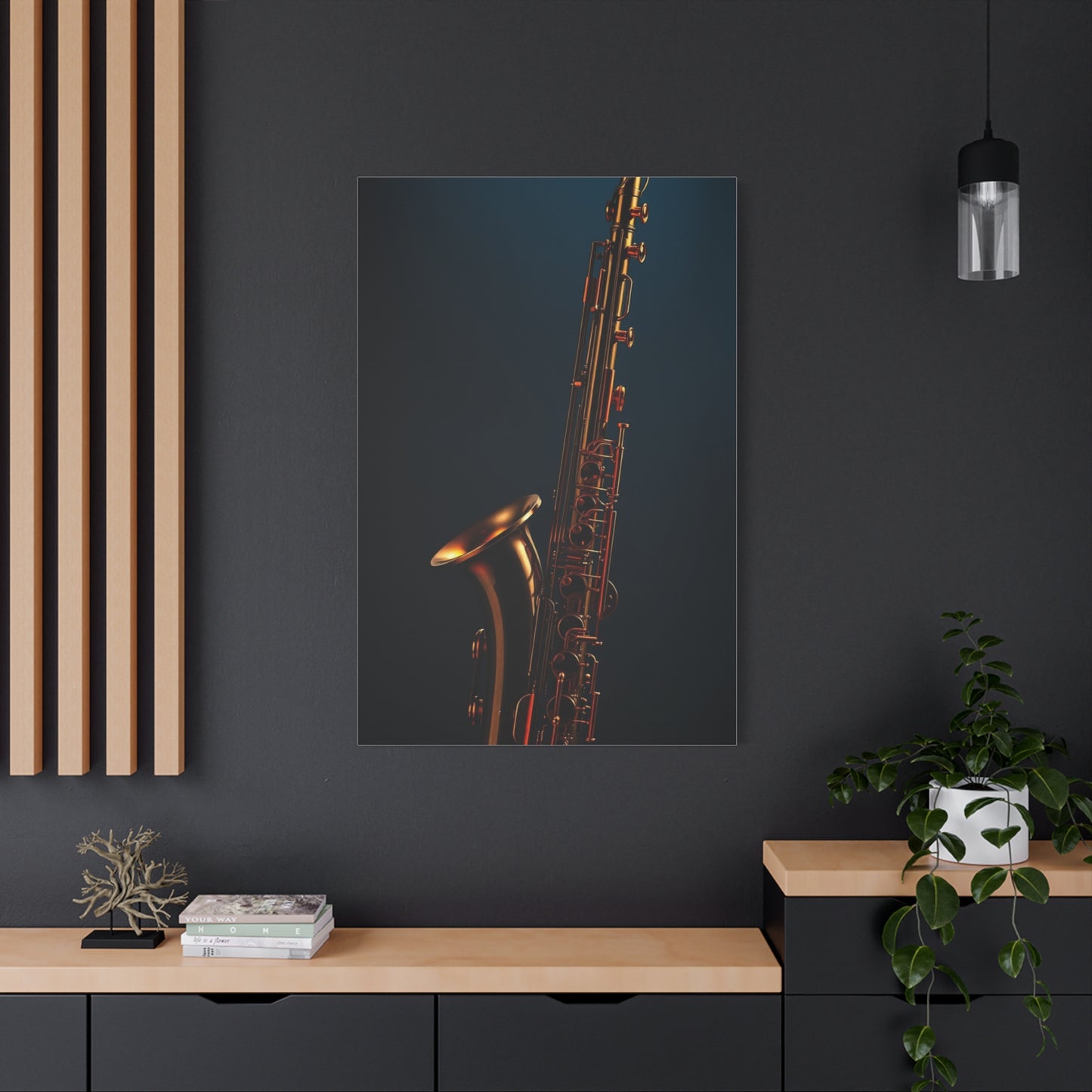 Saxophone Art Supreme Canvas Wall Art & Canvas Print