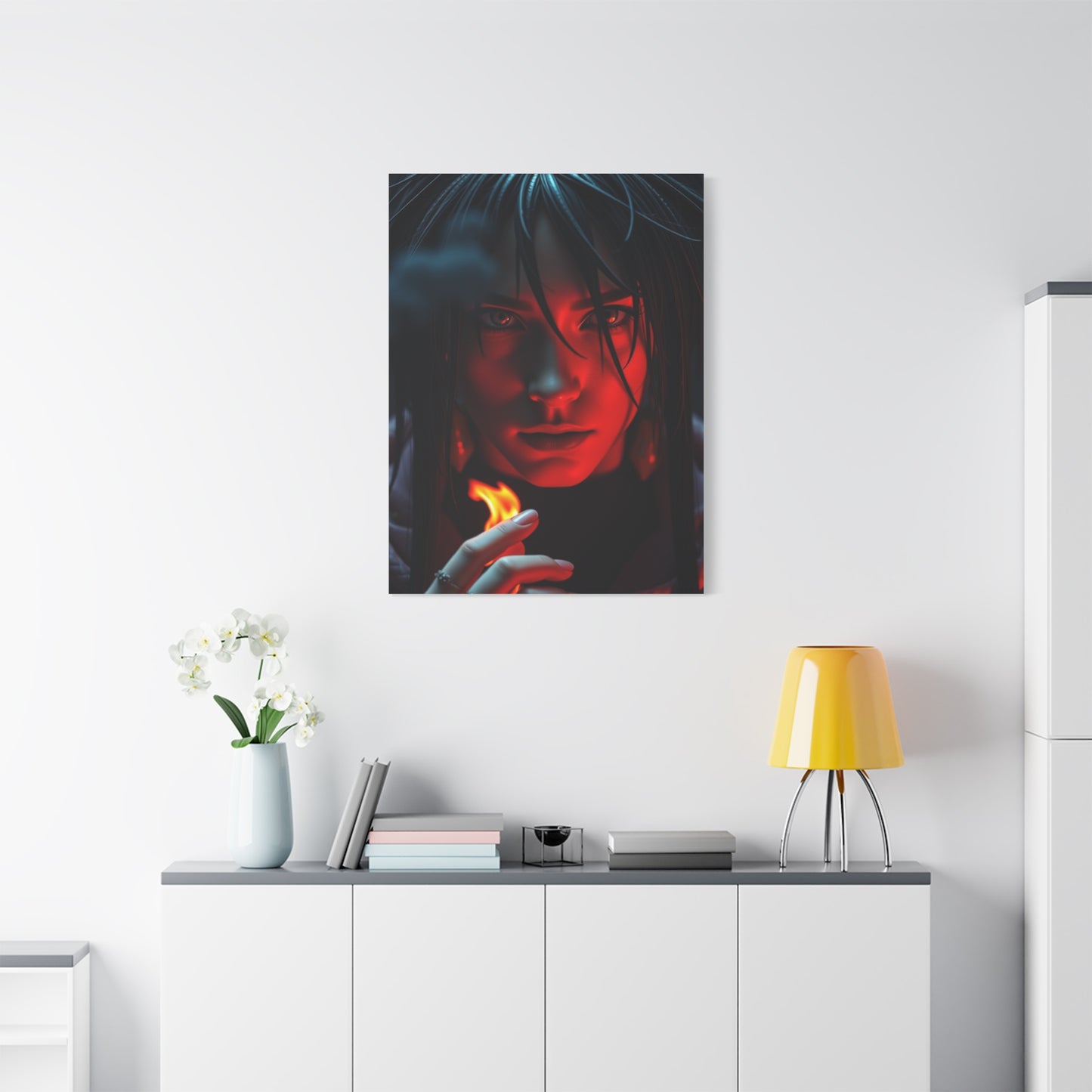 Nocturne Scholars Muse Wall Art & Canvas Print