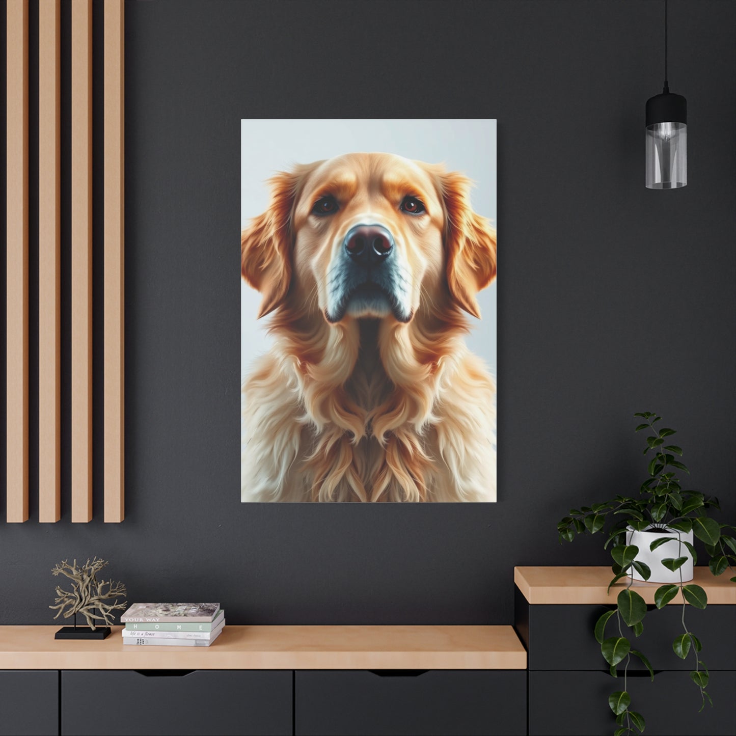 Golden Retriever Art Supreme Gallery Wall Art & Canvas Print