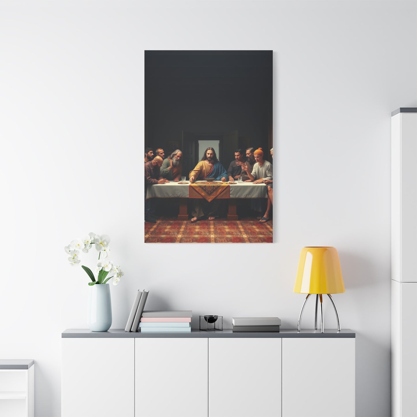 The Last Supper Art Canvas Art 5 Wall Art & Canvas Print
